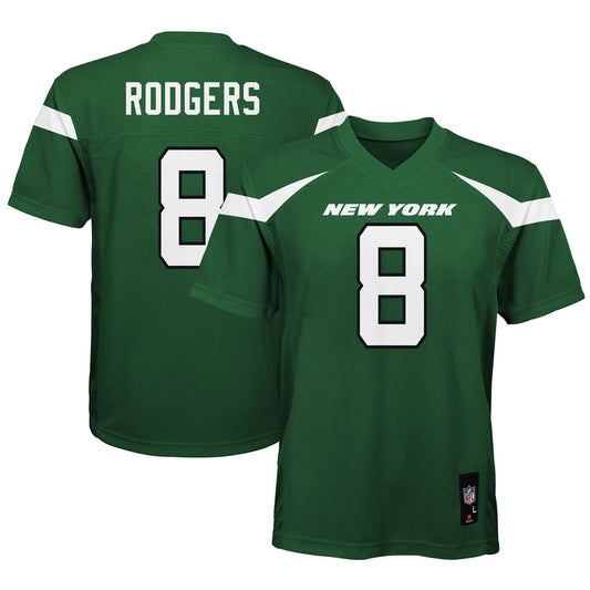 Aaron Rodgers New York Jets Preschool Replica Player Jersey - Green